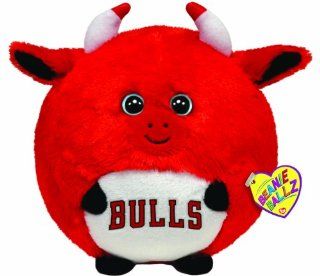 Ty Beanie Ballz Chicago Bulls   NBA Ballz   Large: Toys & Games