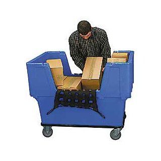 RELIUS SOLUTIONS Double Wall Dual Access Poly Truck   31 3/4"Wx48"Dx37"H   Blue   Blue: Hand Trucks: Industrial & Scientific