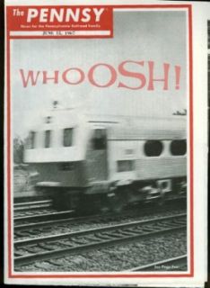 156mph test train run The PENNSY Pennsylvania RR Family News 6/15 1967: Entertainment Collectibles