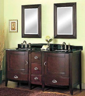 Collage Bath Double Vanity   Fairmont Designs Bathroom Vanity 2 157 V24 157 DB12: 61 "W x 33 1/2 "H    