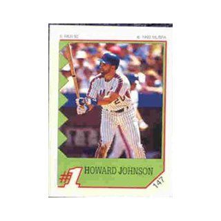 1992 Panini Stickers #147 Howard Johnson: Sports Collectibles