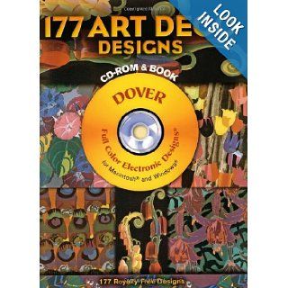 177 Art Deco Designs (Dover Full Color Electronic Design) (CD ROM and Book): Edouard Benedictus: 9780486997667: Books