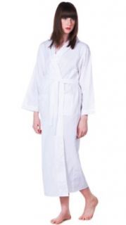 The 1 for U 100% Cotton Dressing Gown/ Housecoat   Bethany ll  White at  Womens Clothing store