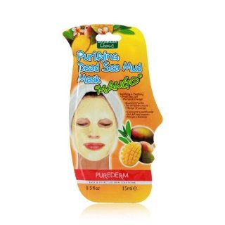 Purederm Botanical Choice Purifying Dead Sea Mud Mask   Mango 15ml/0.5oz : Facial Masks : Beauty