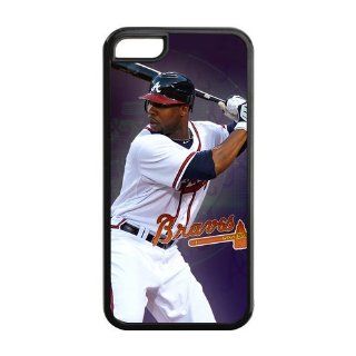 Custom Atlanta Braves Cover Case for iPhone 5C LC 185: Cell Phones & Accessories