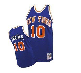 NBA Replica Eastern New York Knicks#10 Walt Frazier Basketball Jersey (L(180 185cm;85 90kg)) : Sports Fan Jerseys : Sports & Outdoors