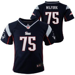 Nike Vince Wilfork New England Patriots Infant Game Jersey   Navy Blue : Sports Fan Apparel : Sports & Outdoors
