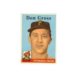1958 Topps #172 Don Gross   NM: Sports Collectibles
