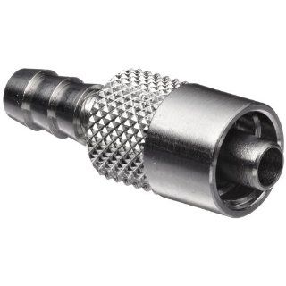 Luer Connector   Stainless Steel 316 Male Luer Lock, For 3/16" Tube, Barb O.D. 0.205": Luer To Barbed Tube Fittings: Industrial & Scientific