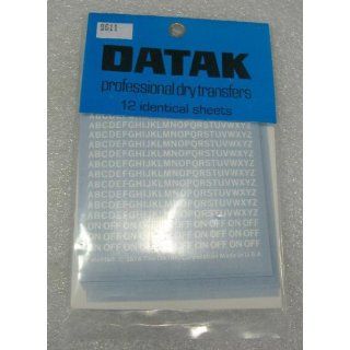 Datak 9611 Dry Transfer Sheets (12)