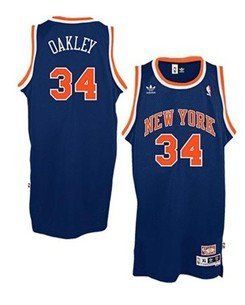 NBA Replica Eastern New York Knicks #34 Charles Oakley Basketball Jersey (L(180 185cm;85 90kg)) : Sports Fan Jerseys : Sports & Outdoors