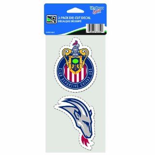 MLS Chivas USA 4 by 8 Die Cut Decal  Sports Fan Decals  Sports & Outdoors