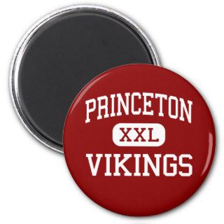 Princeton   Vikings   High   Cincinnati Ohio Refrigerator Magnets