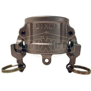 Dixon Valve RH600EZ Stainless Steel 316 EZ Boss Lock Type H Cam and Groove Fitting, Dust Cap, 6": Camlock Hose Fittings: Industrial & Scientific