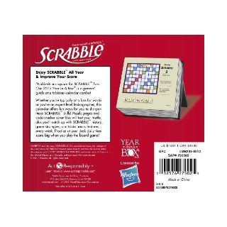 2012 Scrabble Year In  A Box Calendar Mead 9781423810995 Books