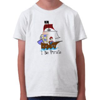 Children's Pirate Ship T shirt