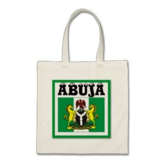 No1 Abuja, Nigeria map T Shirt And Etc Tote Bag
