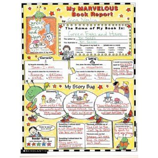 Instant Personal Poster Sets: My Marvelous Book Report: 30 Big Write and Read Learning Posters Ready for Kids to Personalize and Display With Pride! (9780439152884): Terry Cooper: Books