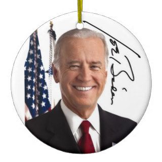Joe Biden Signature Ornament