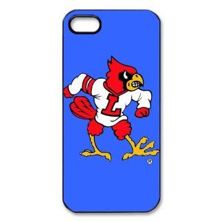 Cool NCAA Series Louisville Cardinals Smooth Back Proctive Custom Case Cover for iPhone 5   1391024: Cell Phones & Accessories