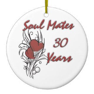 Soul Mates 30 Years Ornament