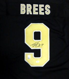 Drew Brees Signed New Orleans Saints Black Jersey   PSA DNA: Sports Collectibles