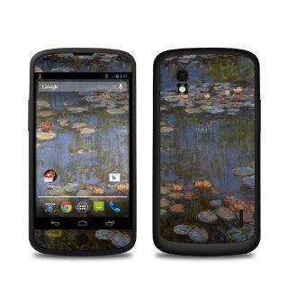 Monet   Water lilies Design Protective Decal Skin Sticker (High Gloss Coating) for LG Nexus 4 E960 Cell Phone: Cell Phones & Accessories