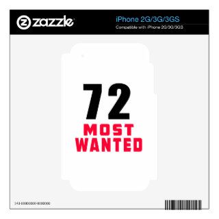 72 Most Wanted Funny Birthday Design Decals For iPhone 3G