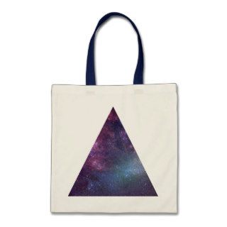 Space Triangle (Mini Tote) Bags
