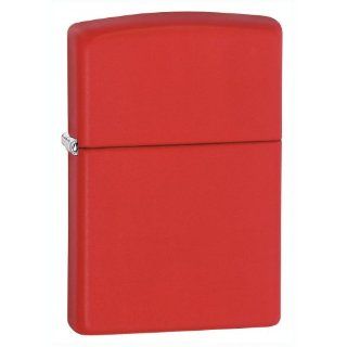 Zippo Red Matte Lighter   233: Sports & Outdoors