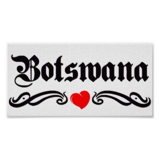 Bosnia and Herzegovina Tattoo Style Posters