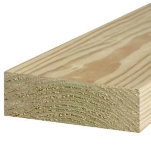 WeatherShield 2 in. x 6 in. x 8 ft. #1 Pressure Treated Lumber 255278