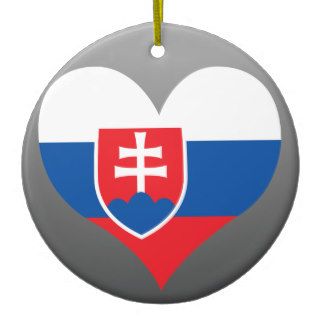 Buy Slovakia Flag Christmas Ornament
