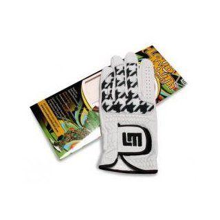 Loudmouth Golf MENS Golf Glove: Oakmont Houndstooth/White Size Large: Everything Else