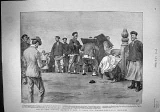 1899 Anti Foreign Disturbance Peking Ship Wreck Steamer Soudan Flags Gallabai   Prints