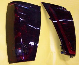 02 06 CHEVY AVALANCHE SMOKED TAIL LIGHTS TAILLIGHTS: Automotive