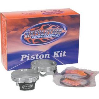 Revolution Performance Big Bore Piston Kit (1250cc Flat Top)   Bore 3.563in.   Stroke 3.813in.   9.5:1 Compression 301 413W: Automotive