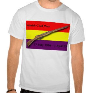 Spanish Republic Flag M91/30 T shirt