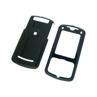PCMICROSTORE Brand Motorola Z9 Solid Black Snap On Case Cover with Removable Swivel Belt Clip: Cell Phones & Accessories