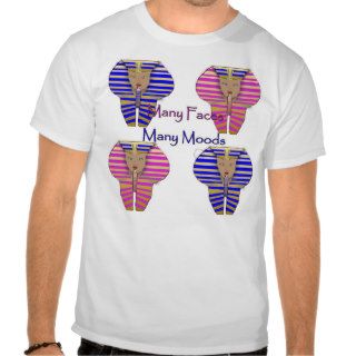 Many Faces T Shirts