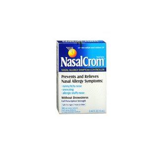Nasalcrom Nasalcrom Nasal Allergy Symptom Controller Spray, 0.44 oz (Pack of 2): Health & Personal Care