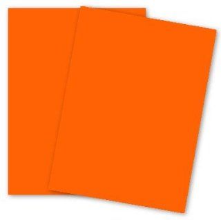 Mohawk BriteHue   ORANGE   11 x 17 Paper   24/60 Text   500 PK : Printer And Copier Paper : Office Products