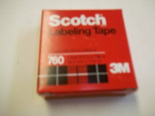 Scotch, Labeling Tape, 760, 3/4" x 288", Red, For Use With 3/4" Labelers,: Office Products