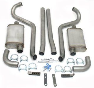 JBA 40 2650 2.5" Stainless Steel Exhaust System for Mustang 289/302 65 70: Automotive