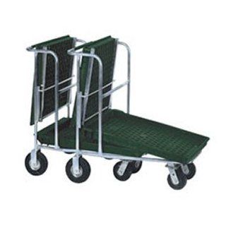 Win Holt PNC1HD / SP / RS Structural Foam Deck Nesting Customer Cart with Semi Pneumatic Wheels and   Hand Trucks