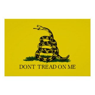 DONT TREAD ON ME, The Gadsden Flag Print