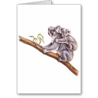 Koala Bear Cute Animal Greeting Card