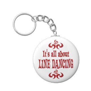 ALL ABOUT LINE DANCING KEYCHAIN
