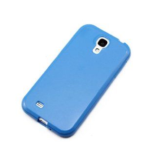 ChineOn Soft Glossy TPU Silicone Gel Cover Case Skin for Galaxy S4 S IV i9500(Blue): Cell Phones & Accessories
