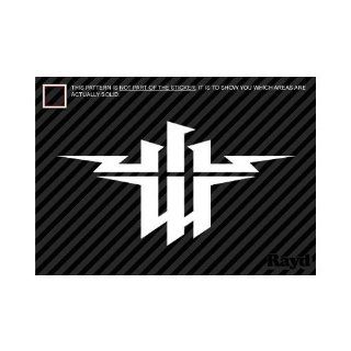 (2x) 5" Wolfenstein Return to Castle Logo Sticker Vinyl Decals: Automotive